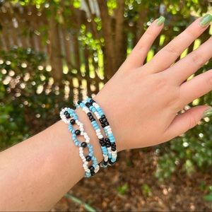 Beaded bracelet set